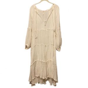Perfectly Boho Free People Dress in White